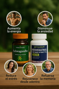 🌿Ashwandha 🍇Resveratrol