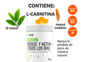 ¡Activa tu metabolismo y reduce peso de manera efectiva con 24BURN!